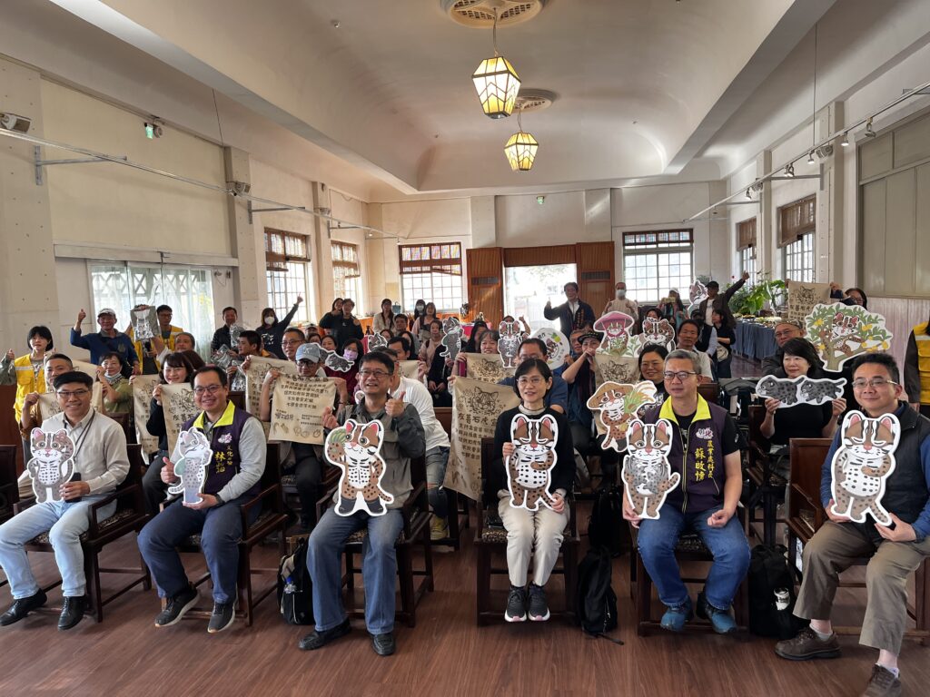 友善石虎展活動大合照